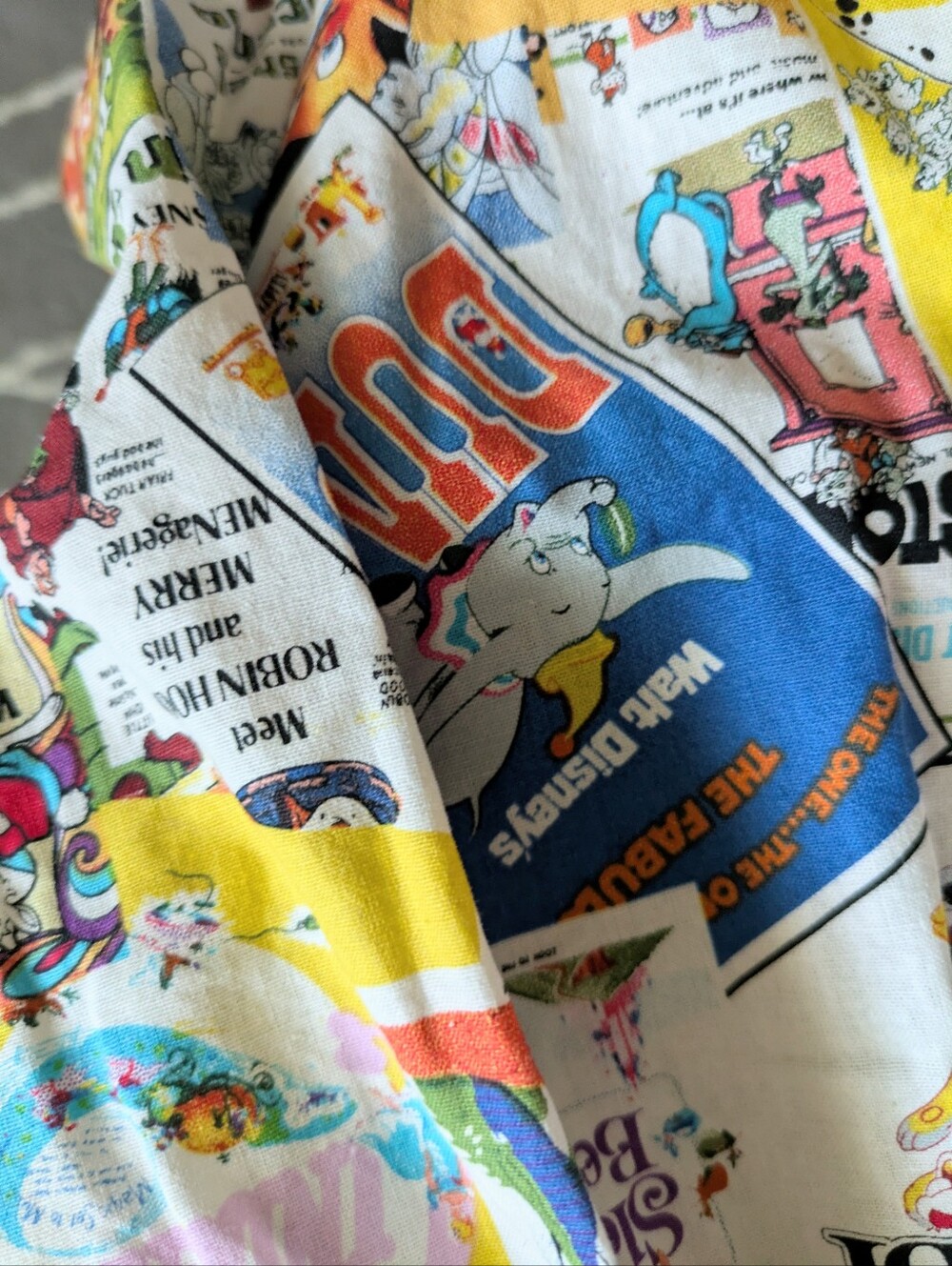 Handmade Disney Vintage Movies Skirt - Picture 9 of 12